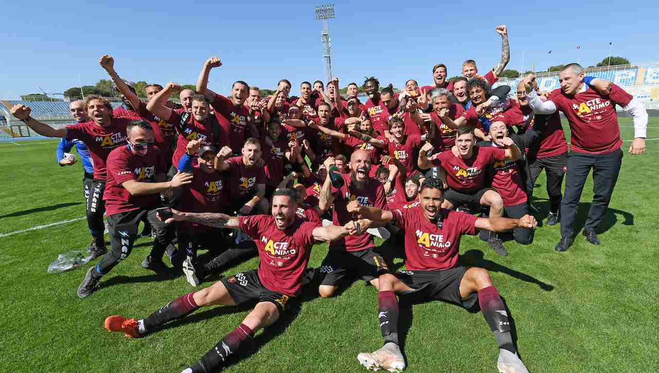 Salernitana festa serie A