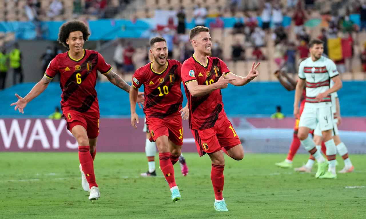 Euro 2020, Thorgan Hazard esulta