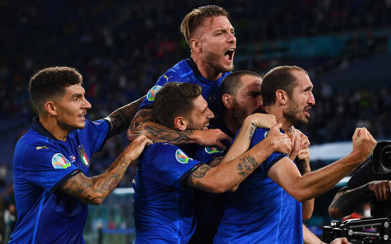 L'Italia esulta