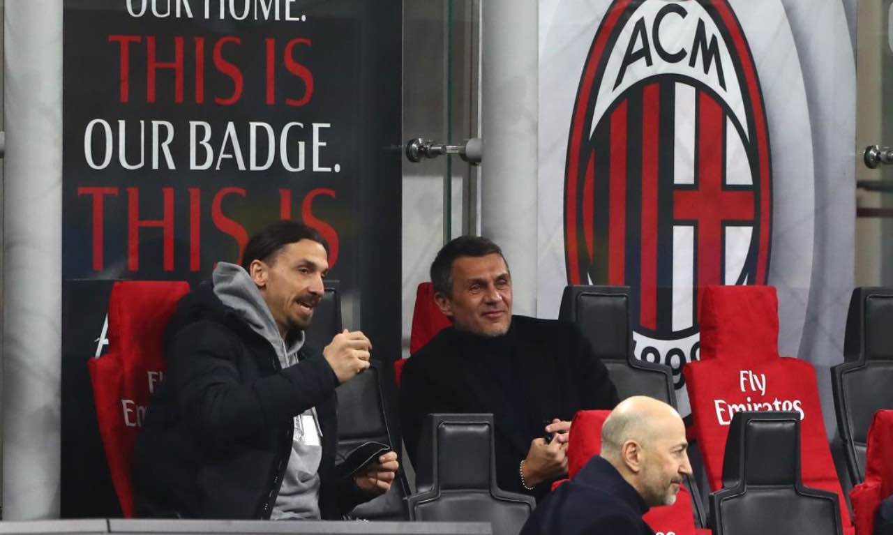 Ibrahimovic parla con Maldini e Gazidis