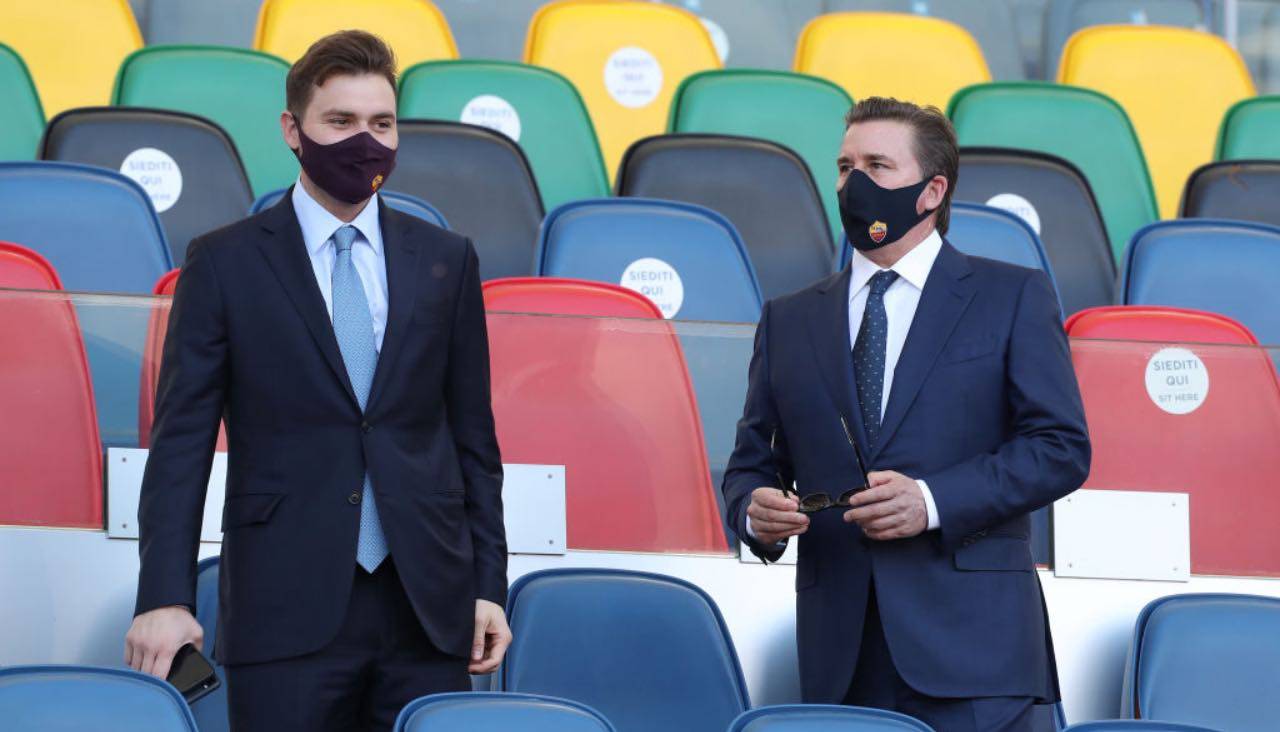 Dan e Ryan Friedkin allo stadio