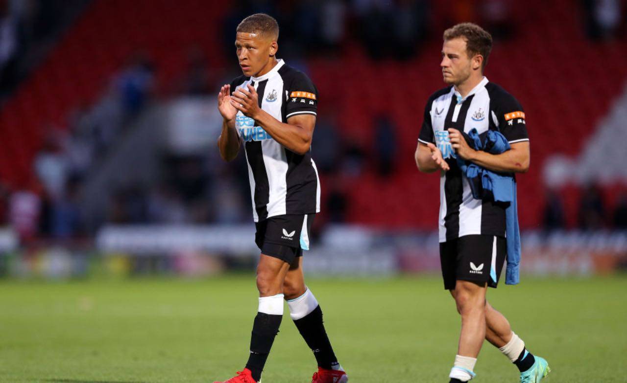 Gayle e Fraser del Newcastle United
