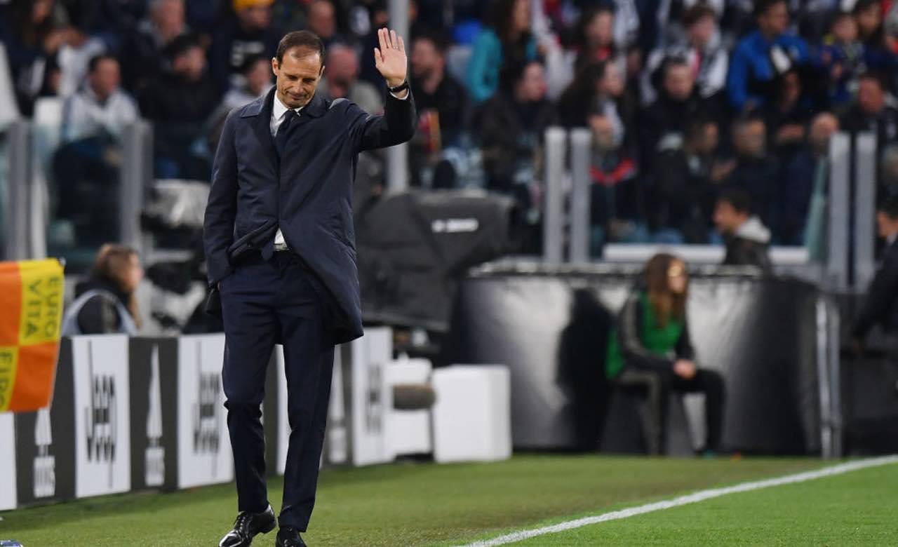 Allegri ringrazia il pubblico