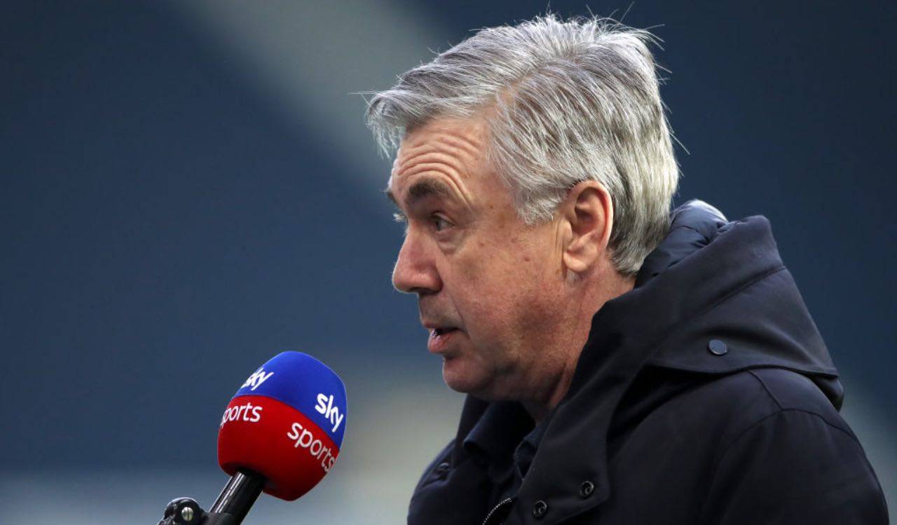 Ancelotti ai microfoni di Sky