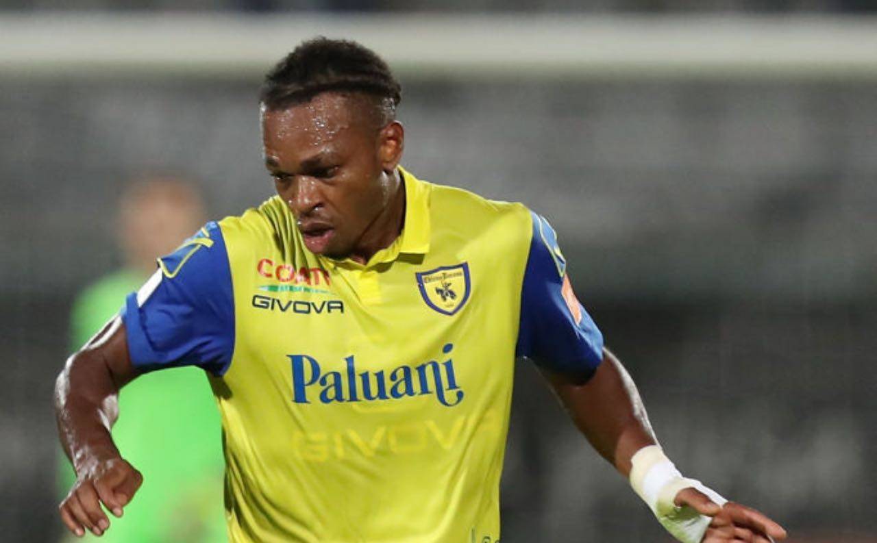 Obi in azione col Chievo