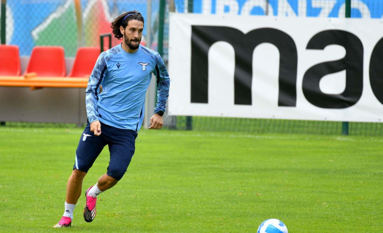 Luis Alberto in allenamento