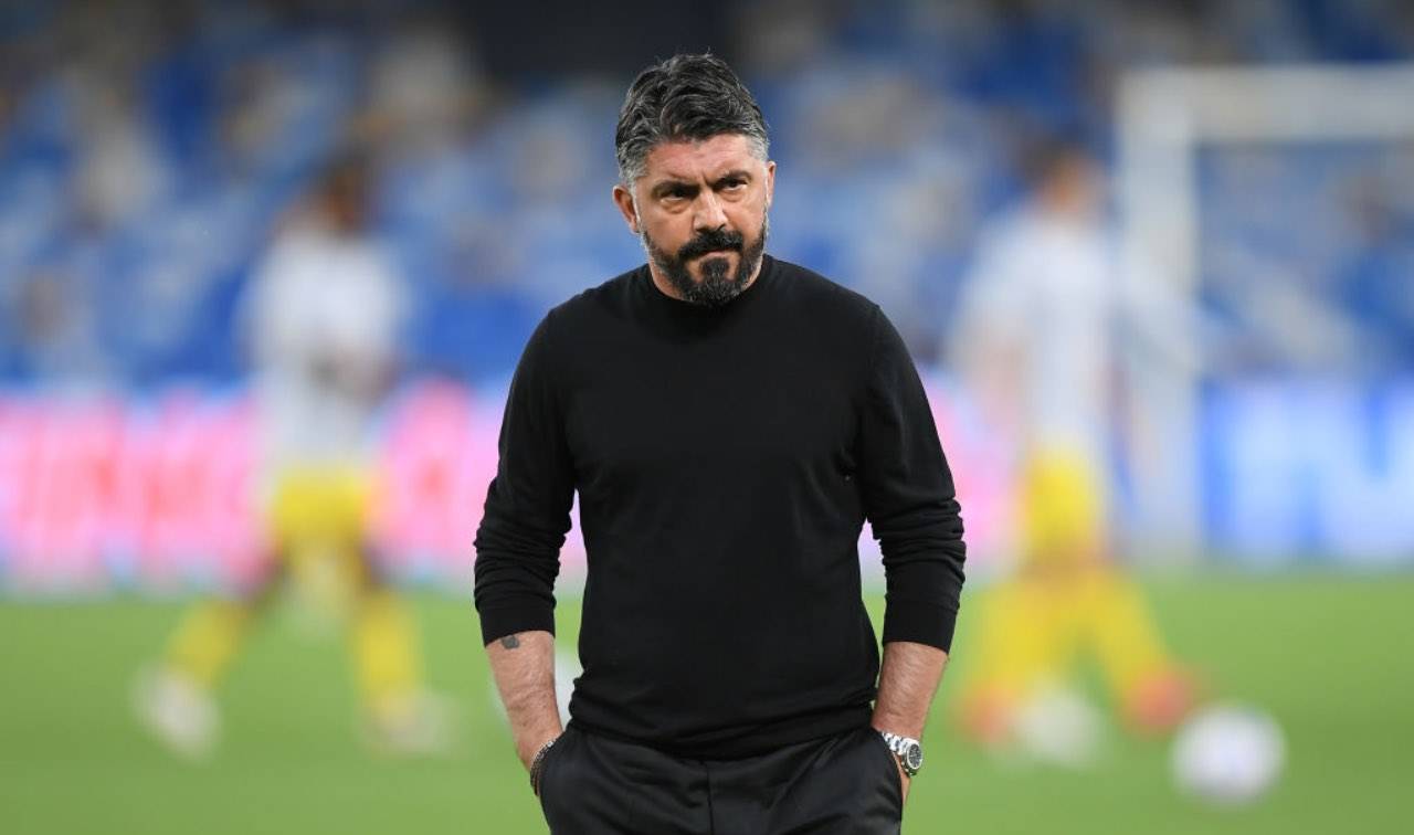Gattuso con le mani in tasca