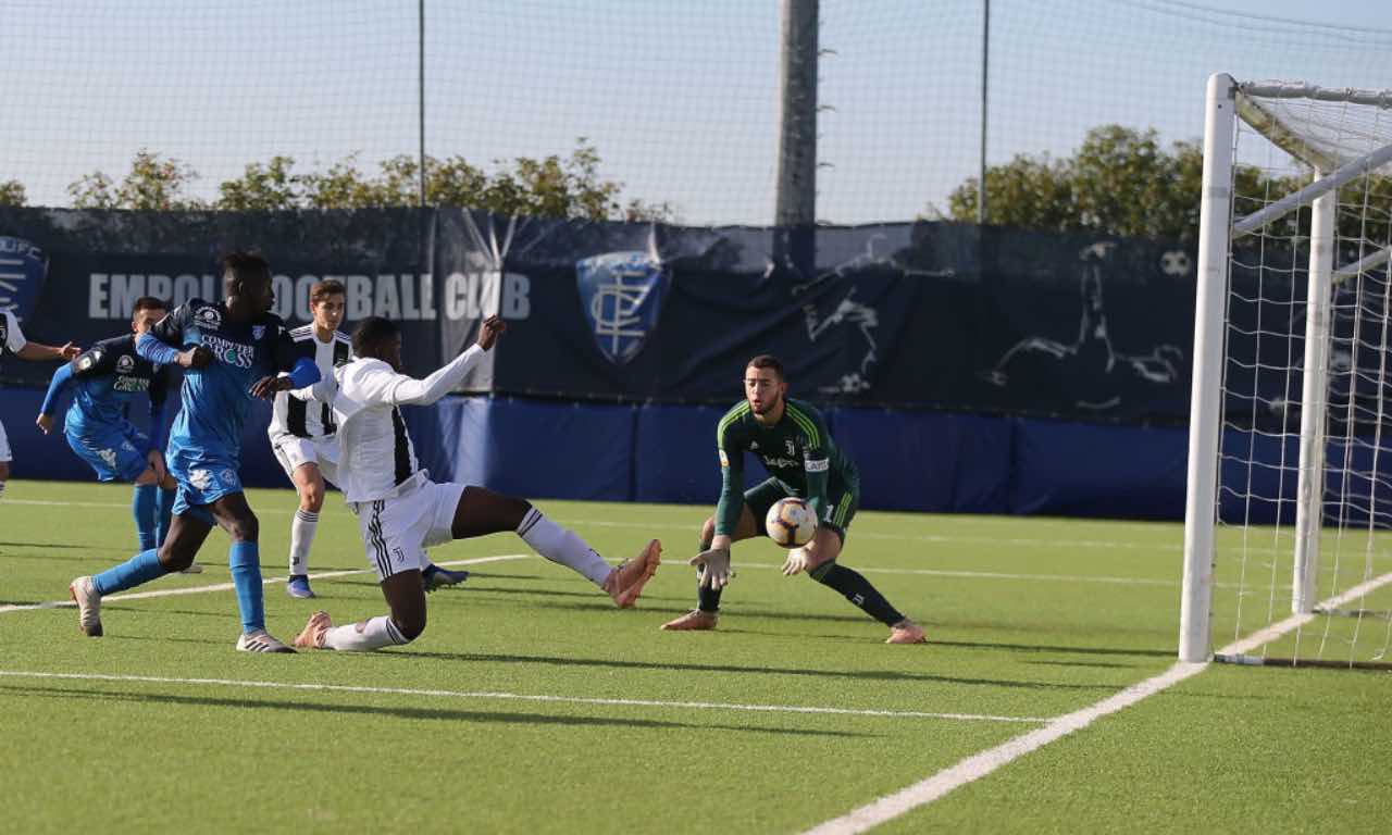 Paolo Gozzi in azione con la Juventus 