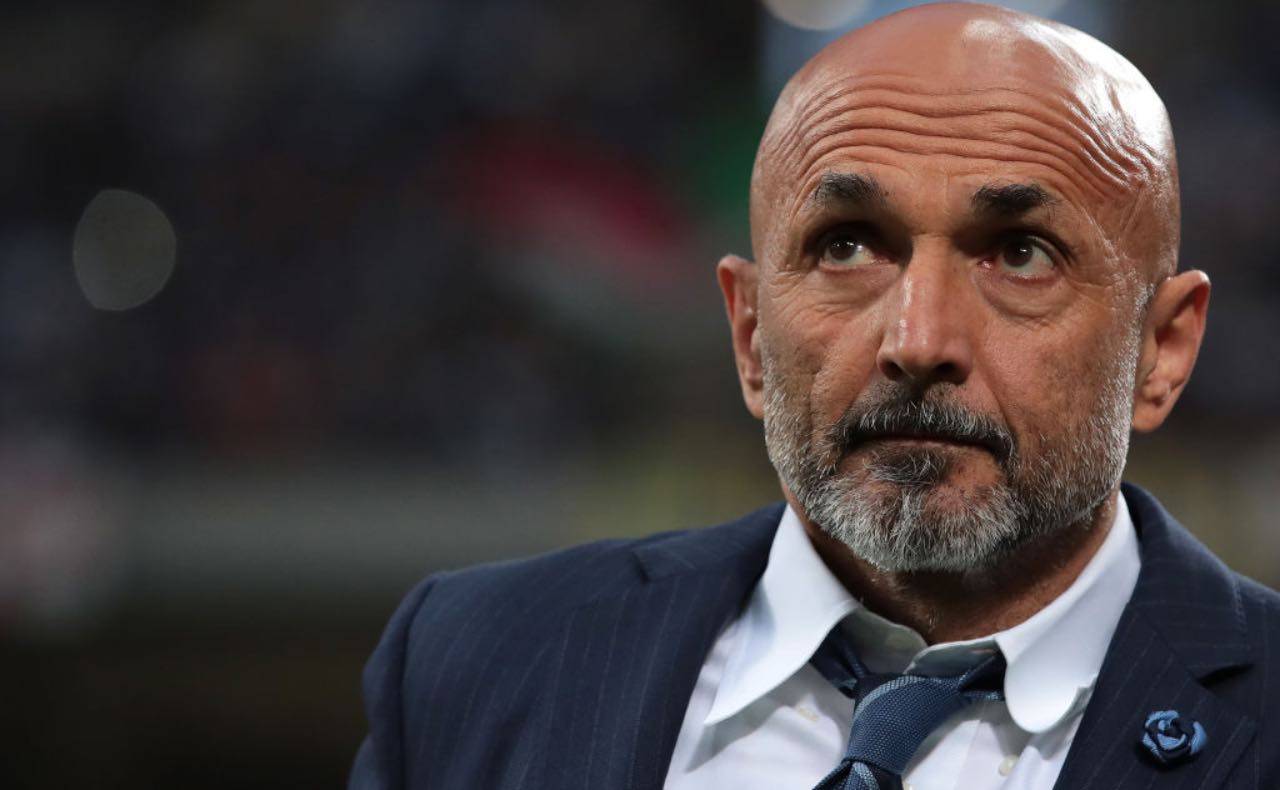 Spalletti dirigendo l'Inter