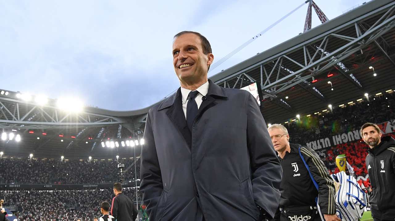 Allegri sorride