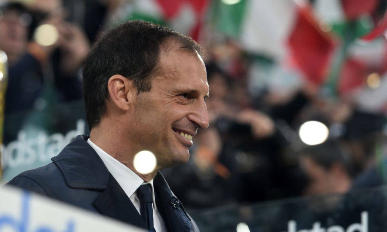 Allegri sorride 