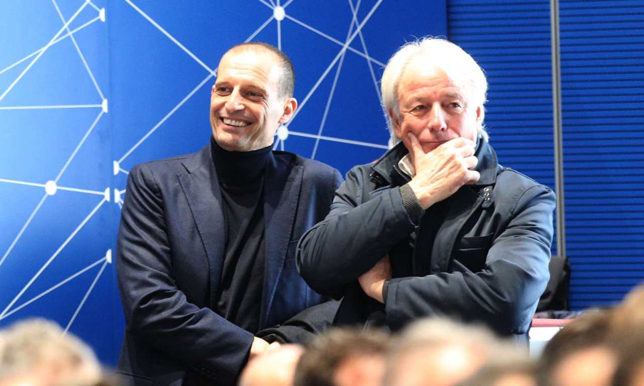 Allegri sorride
