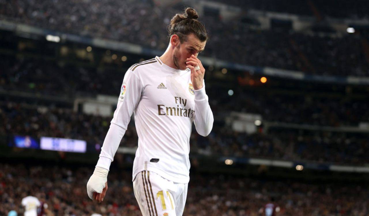 Bale in campo col Real Madrid 