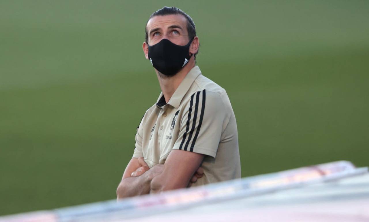 Bale sugli spalti al Real Madrid