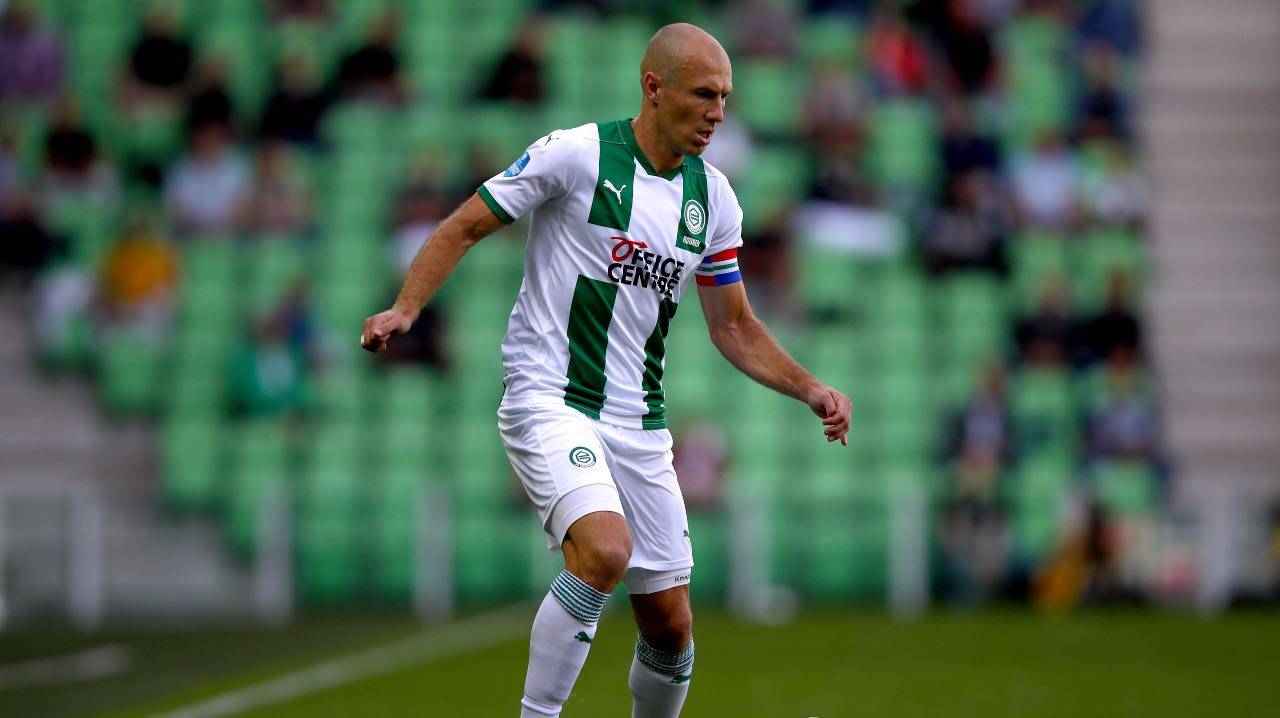 Robben in campo