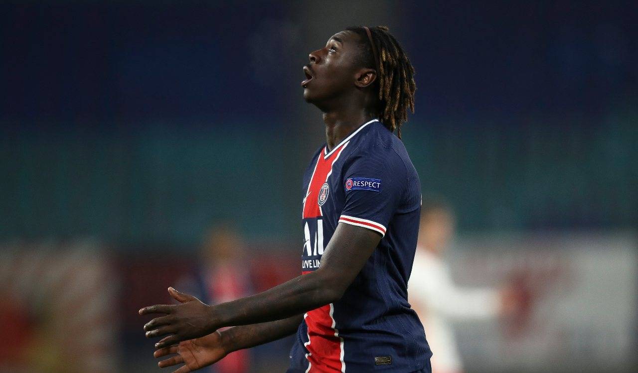 moise kean sguardo