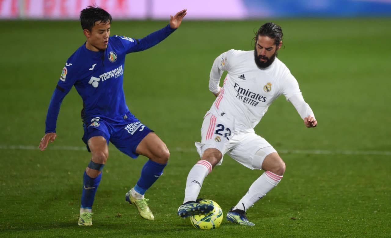 Isco in Real Madrid-Getafe