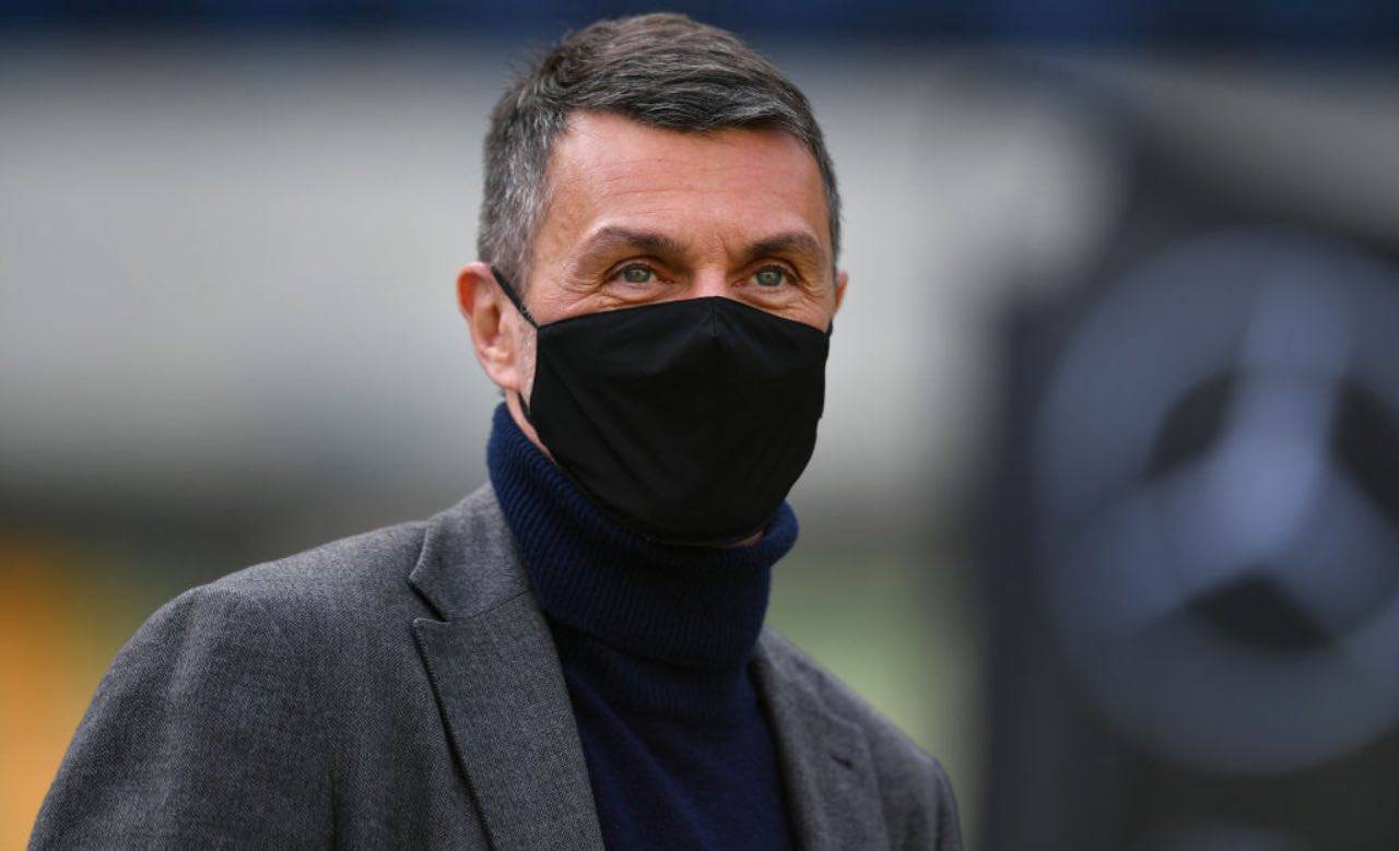 Maldini con la mascherina