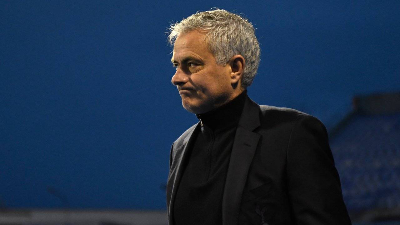 Jose Mourinho in campo