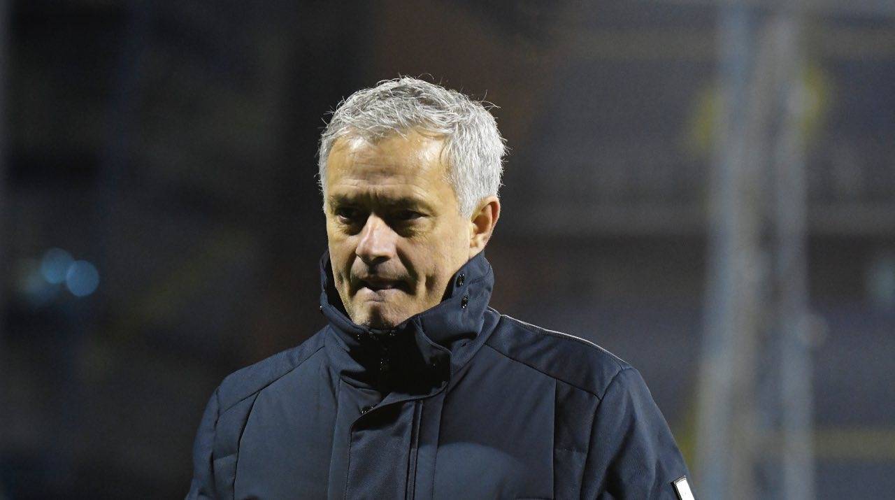 Mourinho in campo