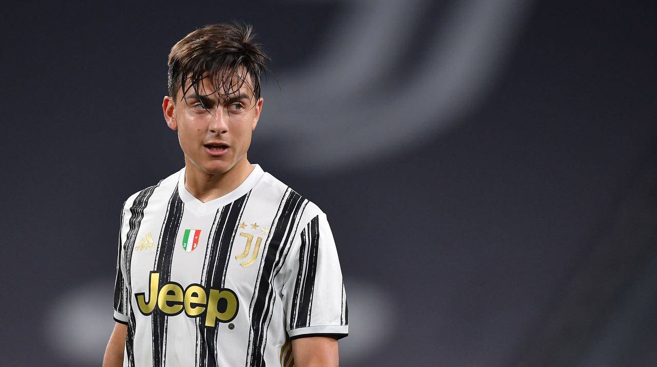 Dybala in campo