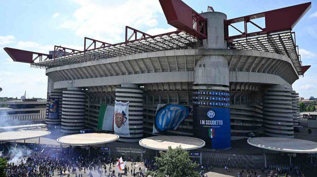 Stadio Giuseppe Meazza in festa