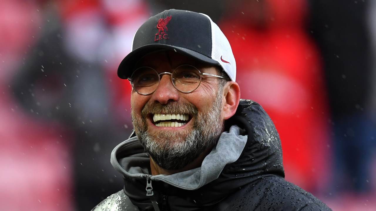Jurgen Klopp sorridente