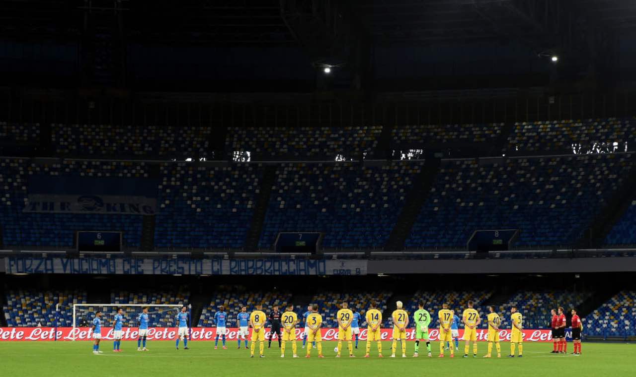 Lo Stadio Maradona di Napoli