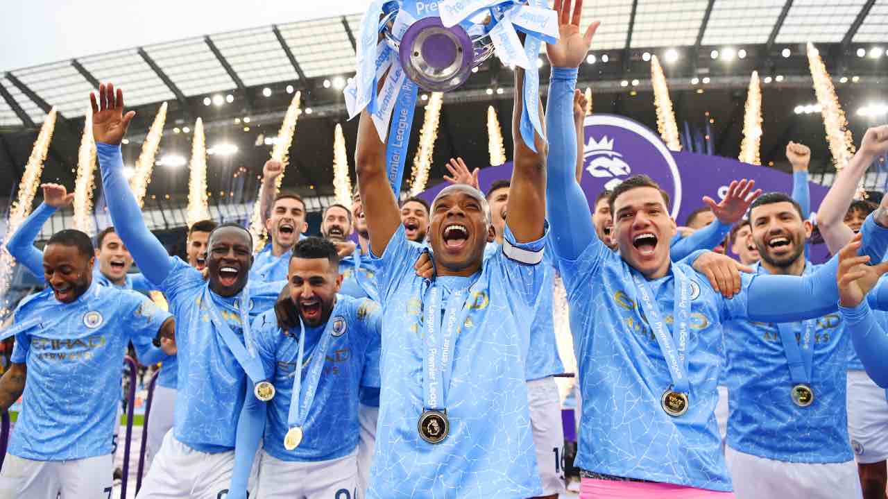Manchester City festeggia