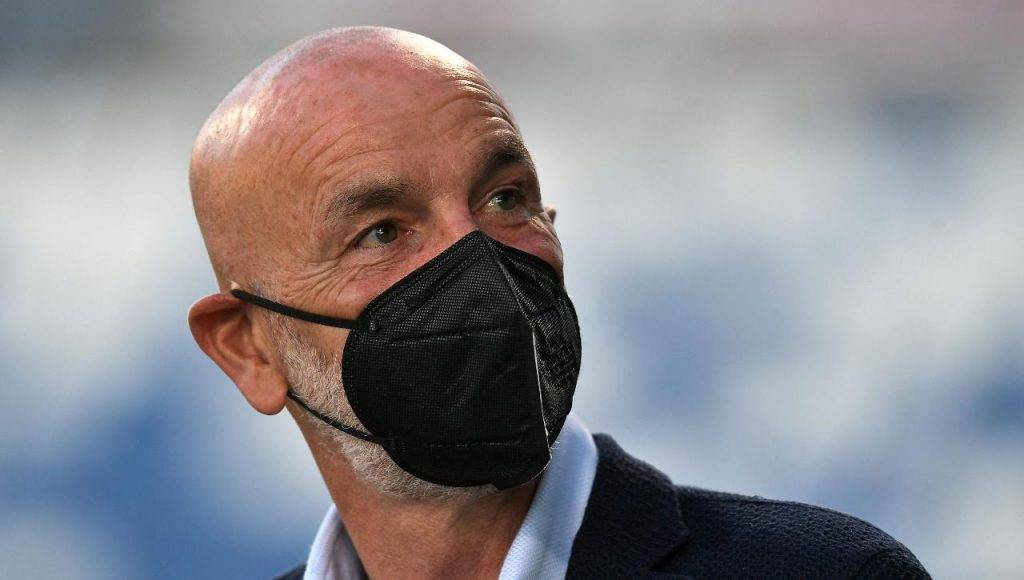 stefano pioli mascherina