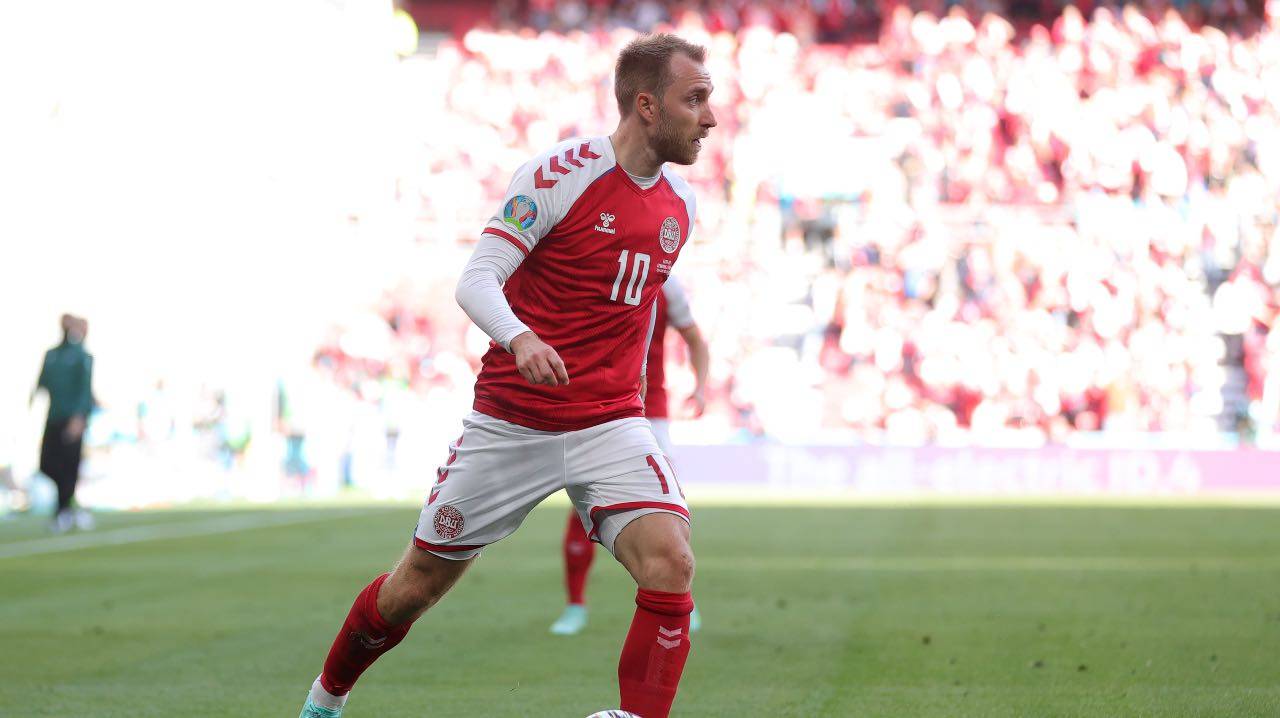 Eriksen in campo