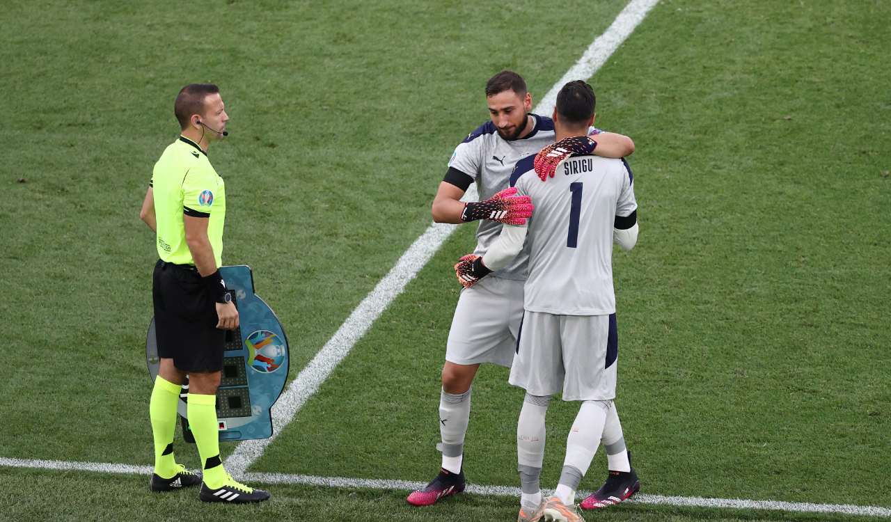Italia Donnarumma Sirigu