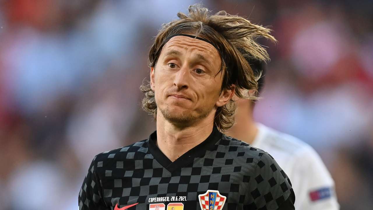 Luka Modric in campo