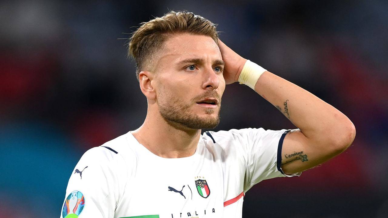Ciro Immobile in campo