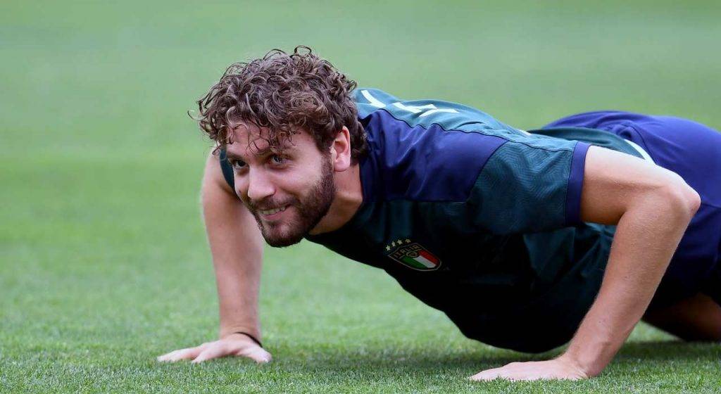 Locatelli allenamento Italia