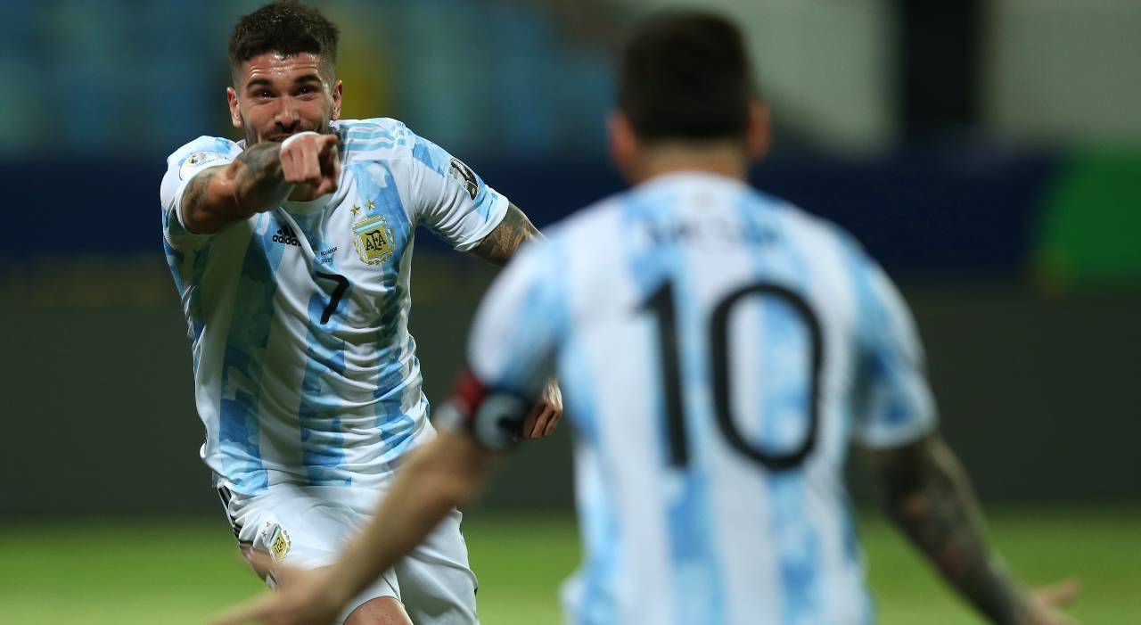 De Paul Messi Argentina