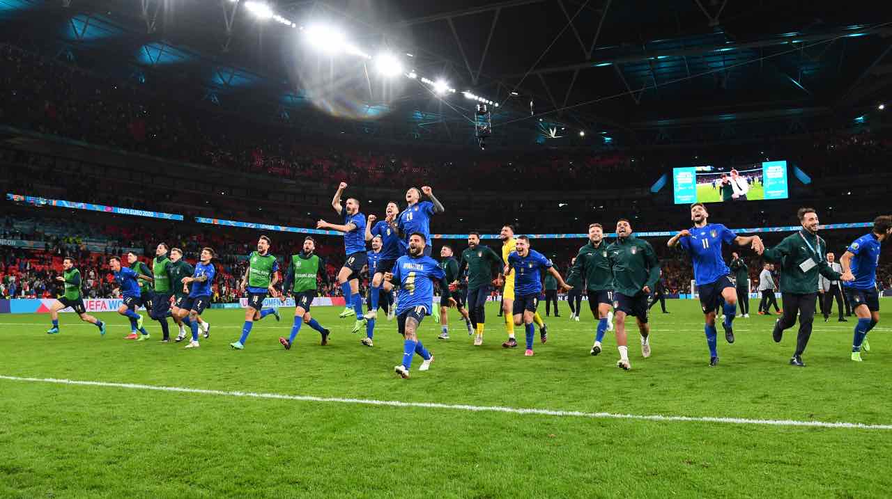 Italia festeggia