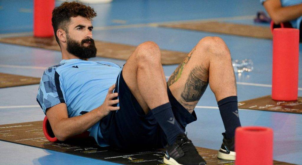 Hysaj allenamento Lazio