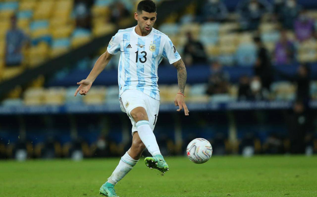 Romero con la maglia dell'Argentina