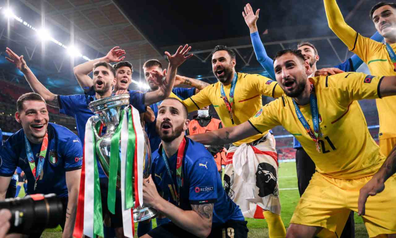 Esultanza Italia