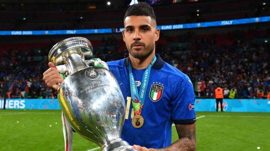 Emerson Palmieri festeggia