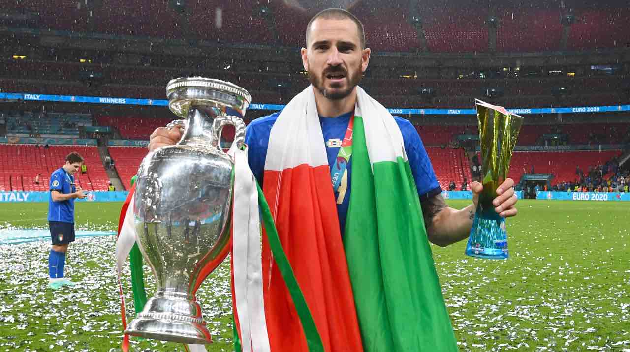 Bonucci festeggia