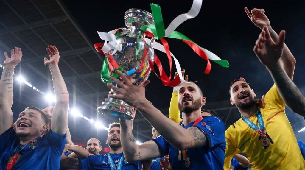 Bonucci festeggia