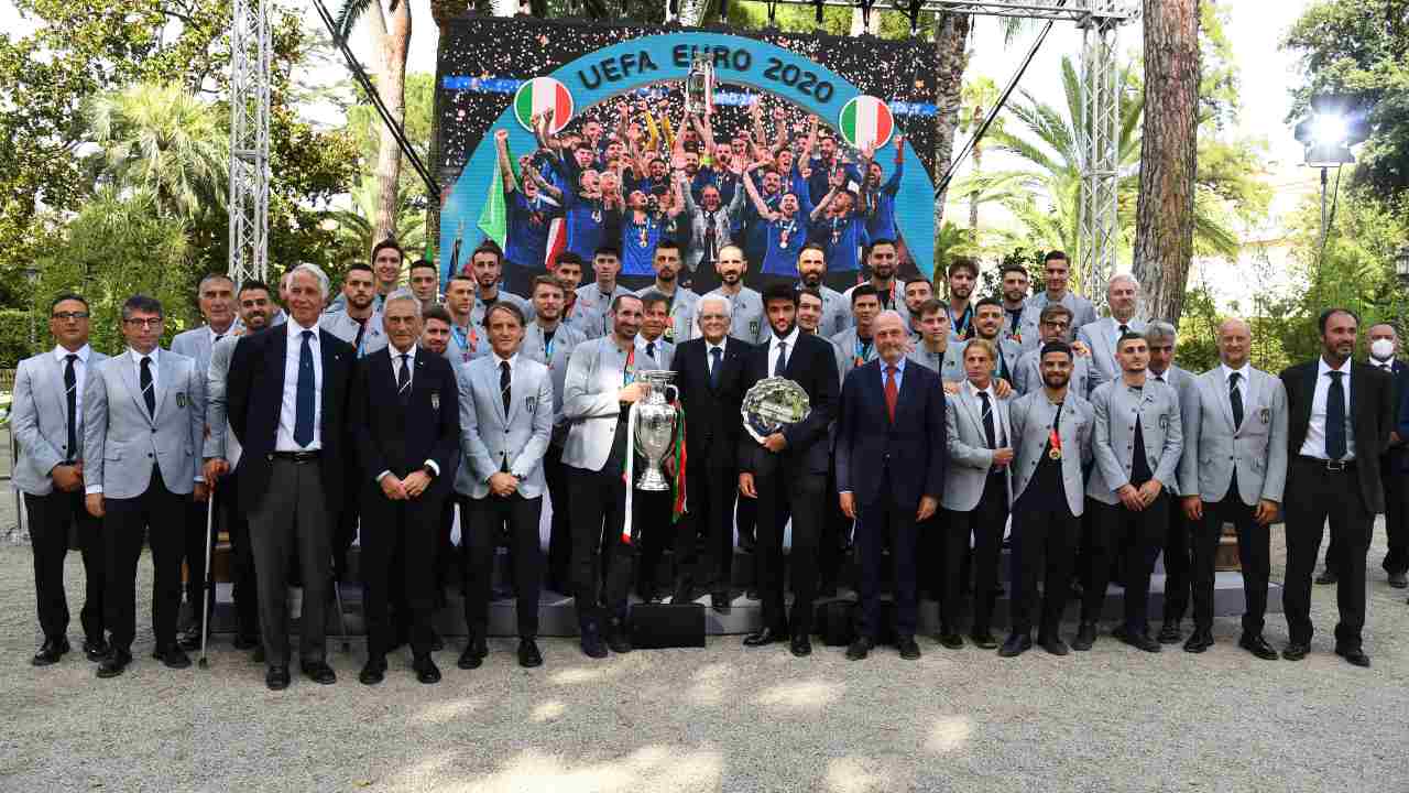 Italia con Sergio Mattarella e Berrettini