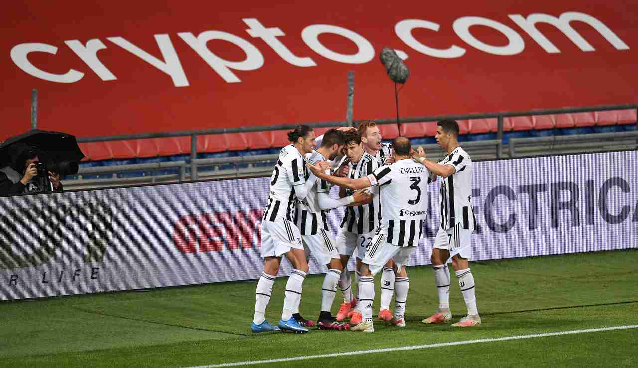 Esultanza Juventus