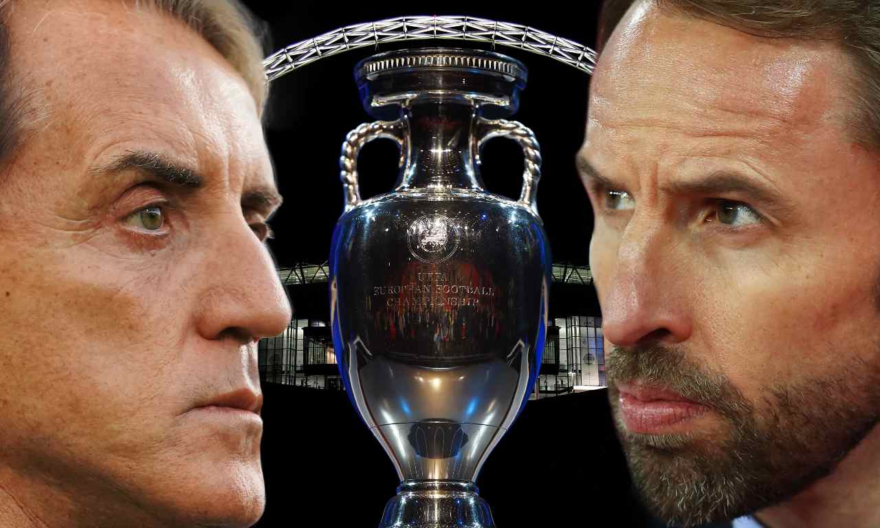 Mancini e Southgate