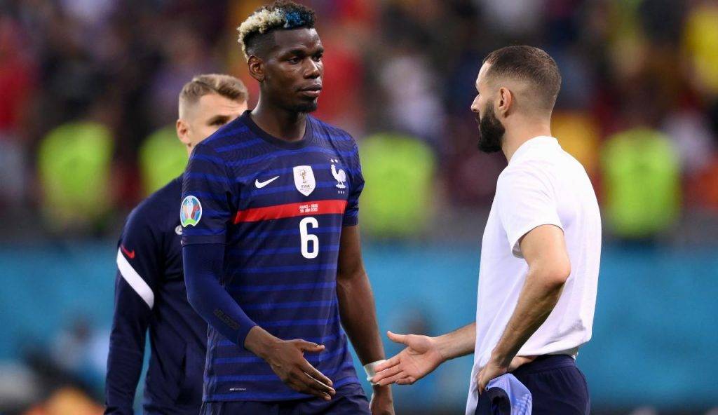 Pogba deluso dopo l'eliminazione della Francia agli Europei