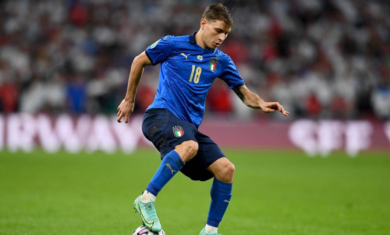Barella in azione