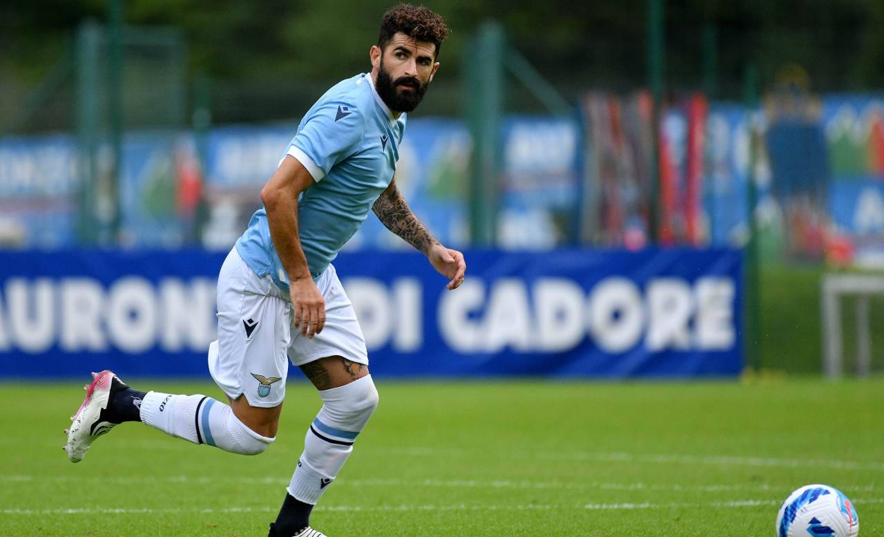 Hysaj in azione con la maglia della Lazio
