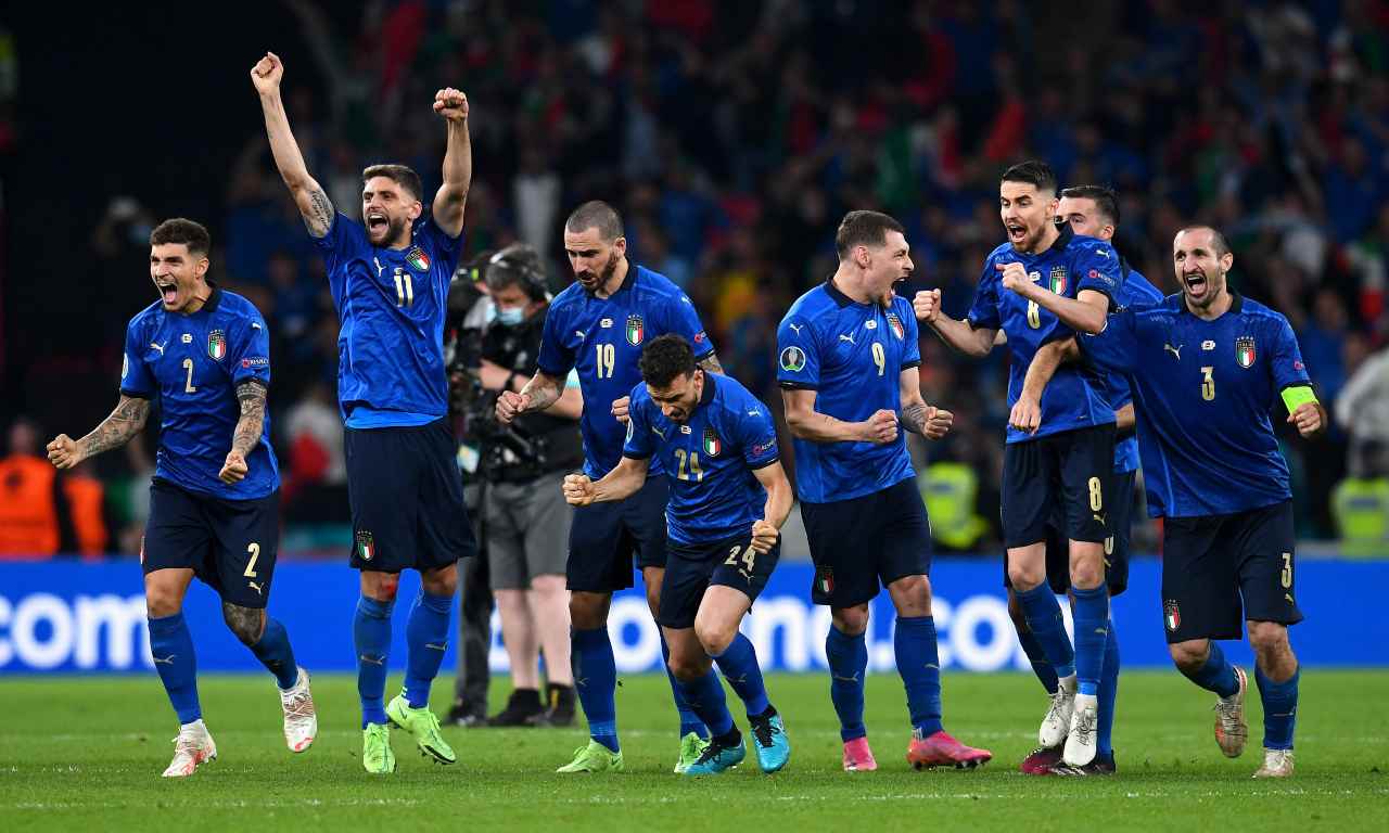 L'Italia esulta